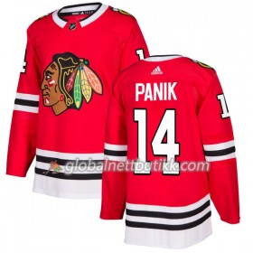 Chicago Blackhawks Hockeydrakt Richard Panik 14 2017-2018 Rød Adidas Authentic - Herre